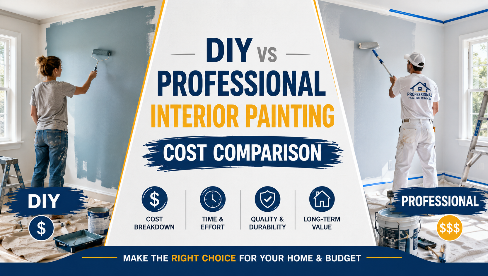 image post DIY vs Professional Interior Painting Cost Comparison